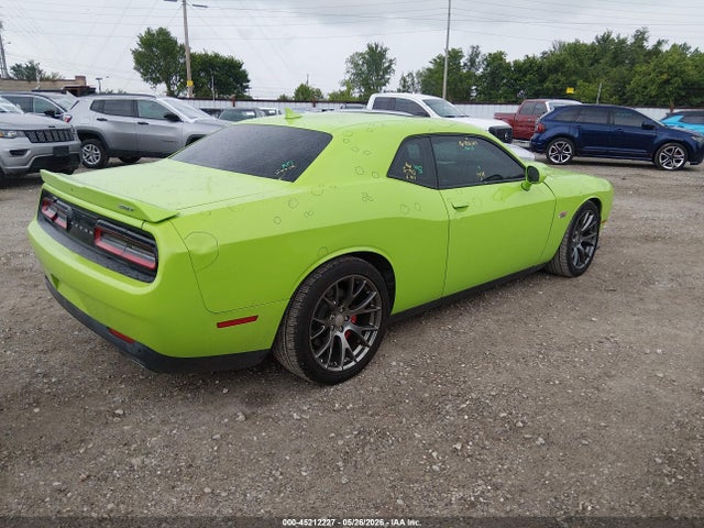 2015 Dodge Challenger Srt 392 მანქანა იყიდება აუქციონზე, vin: 2C3CDZDJ8FH815743, აუქციონის ნომერი: 45212227