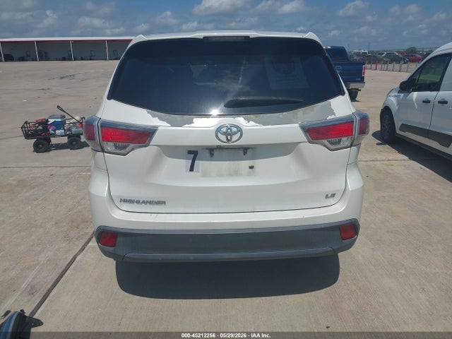 Toyota Highlander Le 2015 5TDZARFH0FS014394 Image 16