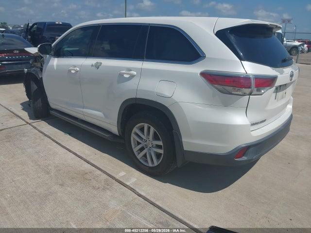 Toyota Highlander Le 2015 5TDZARFH0FS014394 Image 3
