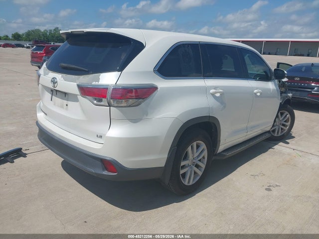 Toyota Highlander Le 2015 5TDZARFH0FS014394 Image 4