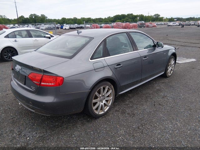 2012 Audi A4 2.0t Premium მანქანა იყიდება აუქციონზე, vin: WAUFFAFL4CN004623, აუქციონის ნომერი: 45212288