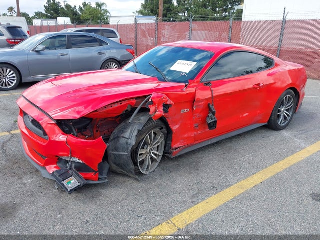 Ford Mustang Gt Premium 2015 1FA6P8CF0F5314494 Image 2