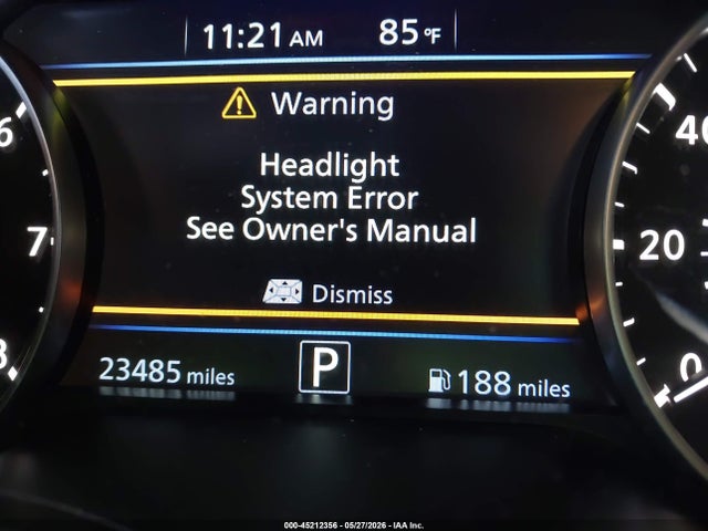 1N4BL4CVXNN386618 Nissan Altima Sr Fwd