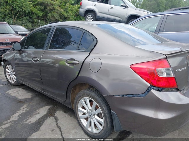 45212442 :رقم المزاد ، 2HGFB2F96CH566817 vin ، 2012 Honda Civic Ex-l مزاد بيع