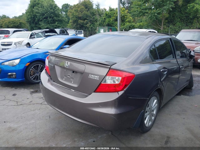 45212442 :رقم المزاد ، 2HGFB2F96CH566817 vin ، 2012 Honda Civic Ex-l مزاد بيع