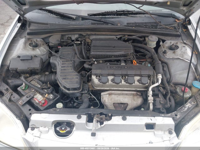 Продаж на аукціоні авто 2001 Honda Civic Lx, vin: 2HGES16521H596252, номер лоту: 45212481
