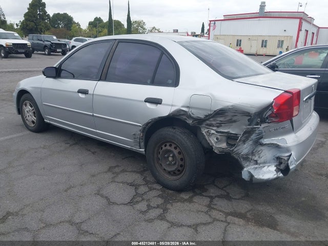 Продаж на аукціоні авто 2001 Honda Civic Lx, vin: 2HGES16521H596252, номер лоту: 45212481