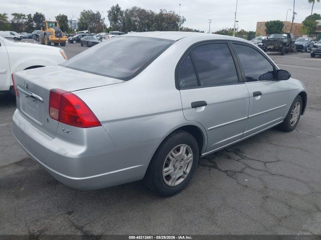 Продаж на аукціоні авто 2001 Honda Civic Lx, vin: 2HGES16521H596252, номер лоту: 45212481