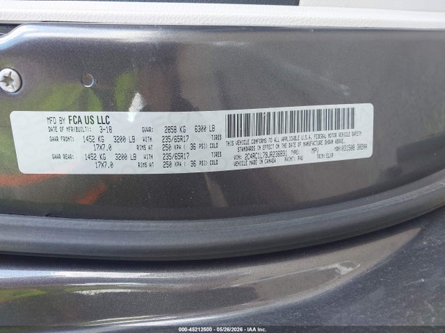 Chrysler Pacifica Hybrid Touring L 2018 2C4RC1L79JR236831 Image 9