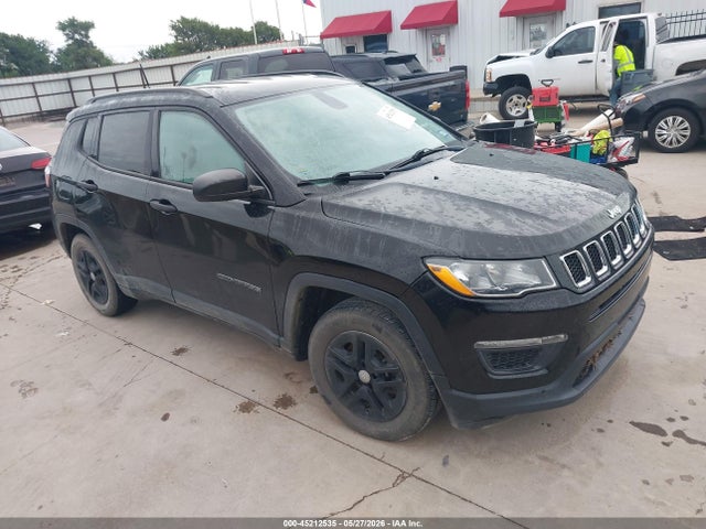 45212535 :رقم المزاد ، 3C4NJCAB6JT438823 vin ، 2018 Jeep Compass Sport Fwd مزاد بيع