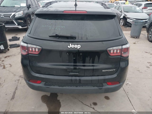 45212535 :رقم المزاد ، 3C4NJCAB6JT438823 vin ، 2018 Jeep Compass Sport Fwd مزاد بيع