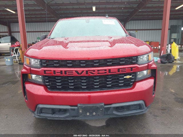 3GCPWBEK9MG344303 Chevrolet Silverado 1500 2wd Short Bed Custom
