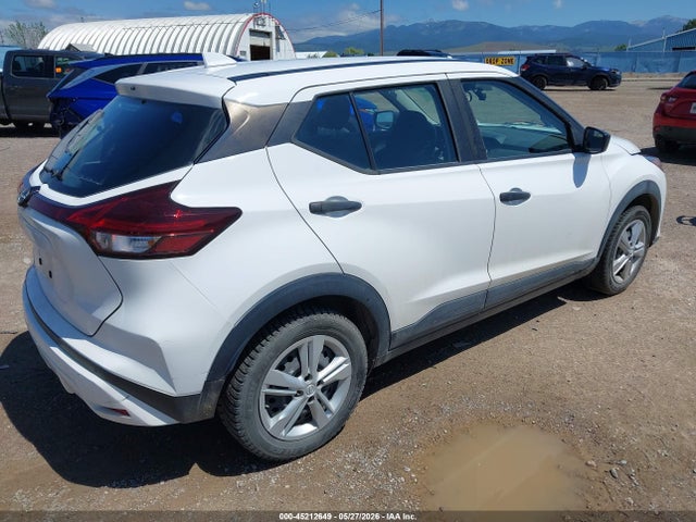 Продаж на аукціоні авто 2022 Nissan Kicks S Xtronic Cvt, vin: 3N1CP5BV4NL525381, номер лоту: 45212649