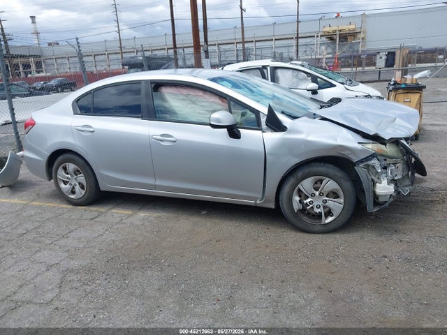 Aukcja sprzedaży 2013 Honda Civic Lx, vin: 19XFB2F55DE232755, numer aukcji: 45212663