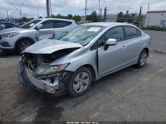 Aukcja sprzedaży 2013 Honda Civic Lx, vin: 19XFB2F55DE232755, numer aukcji: 45212663