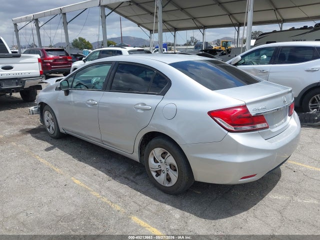 Aukcja sprzedaży 2013 Honda Civic Lx, vin: 19XFB2F55DE232755, numer aukcji: 45212663
