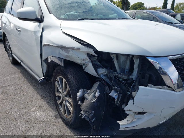 2013 Nissan Pathfinder S მანქანა იყიდება აუქციონზე, vin: 5N1AR2MM0DC623959, აუქციონის ნომერი: 45212690