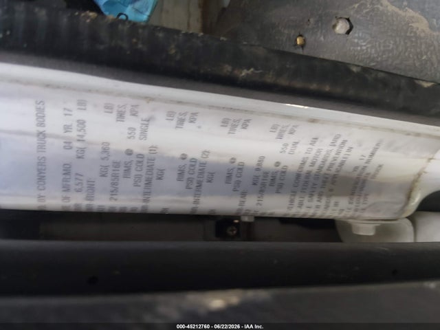 Aukcja sprzedaży 2018 Isuzu Npr Hd, vin: JALC4W160J7009618, numer aukcji: 45212760