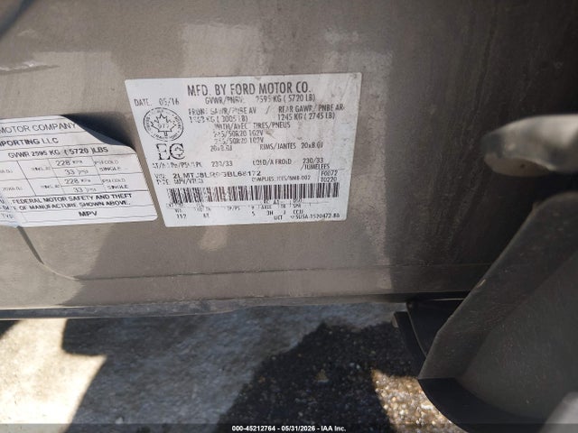2LMTJ8LR9GBL68172 Lincoln Mkx Reserve