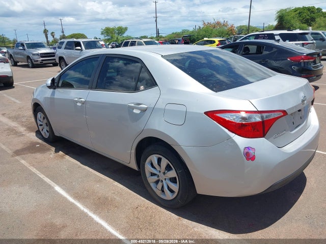Aukcja sprzedaży 2016 Toyota Corolla Le, vin: 5YFBURHE1GP438088, numer aukcji: 45212818
