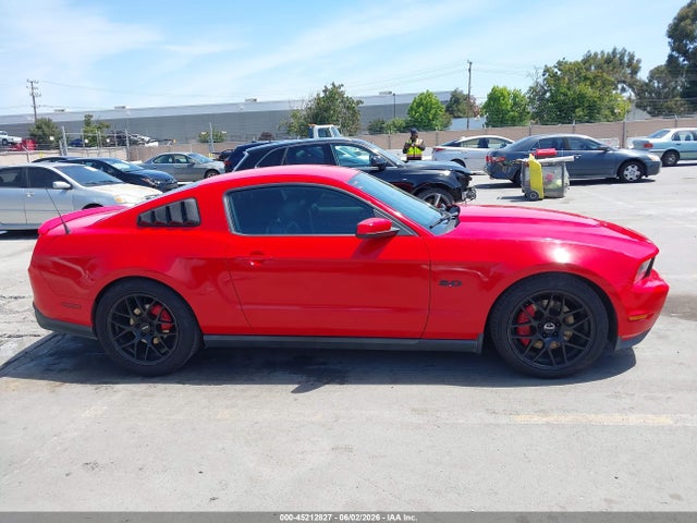 2012 Ford Mustang Gt მანქანა იყიდება აუქციონზე, vin: 1ZVBP8CF3C5261288, აუქციონის ნომერი: 45212827