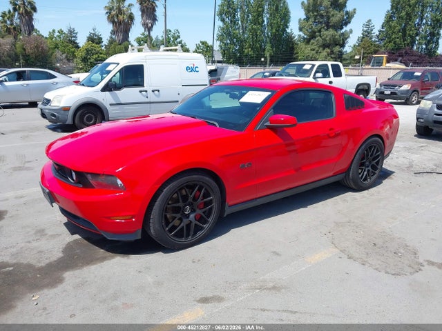 2012 Ford Mustang Gt მანქანა იყიდება აუქციონზე, vin: 1ZVBP8CF3C5261288, აუქციონის ნომერი: 45212827