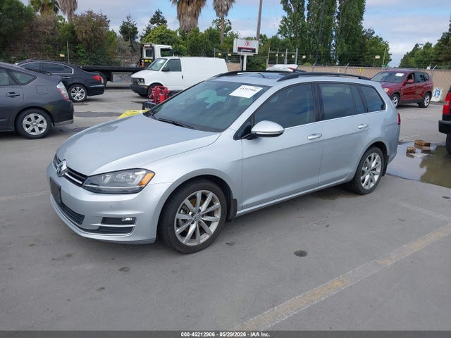 2015 Volkswagen Golf Sportwagen Tsi Se 4-door მანქანა იყიდება აუქციონზე, vin: 3VWC17AU4FM507846, აუქციონის ნომერი: 45212906