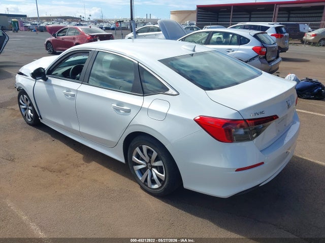 45212922 :رقم المزاد ، 2HGFE2F22PH534298 vin ، 2023 Honda Civic Lx مزاد بيع