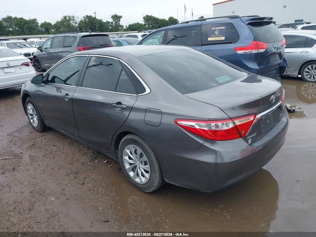 Продажа на аукционе авто 2016 Toyota Camry Le, vin: 4T4BF1FK4GR583635, номер лота: 45212930