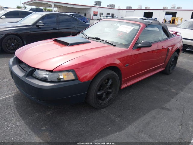 Продажа на аукционе авто 2001 Ford Mustang Gt, vin: 1FAFP45X61F263827, номер лота: 45212938