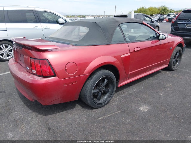 Продажа на аукционе авто 2001 Ford Mustang Gt, vin: 1FAFP45X61F263827, номер лота: 45212938