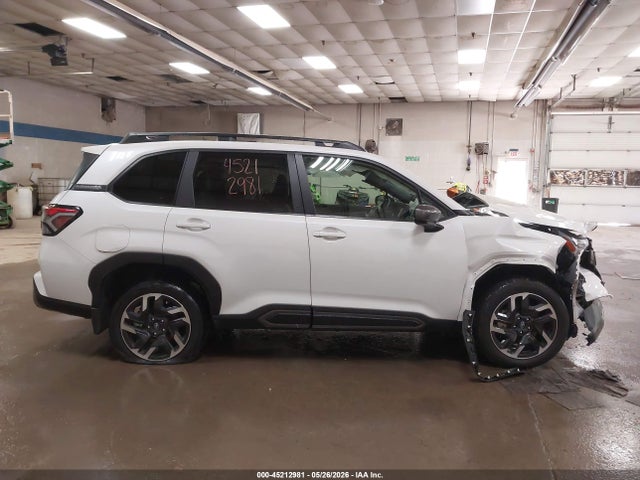 2025 Subaru Forester Limited მანქანა იყიდება აუქციონზე, vin: JF2SLDRC6SH617638, აუქციონის ნომერი: 45212981