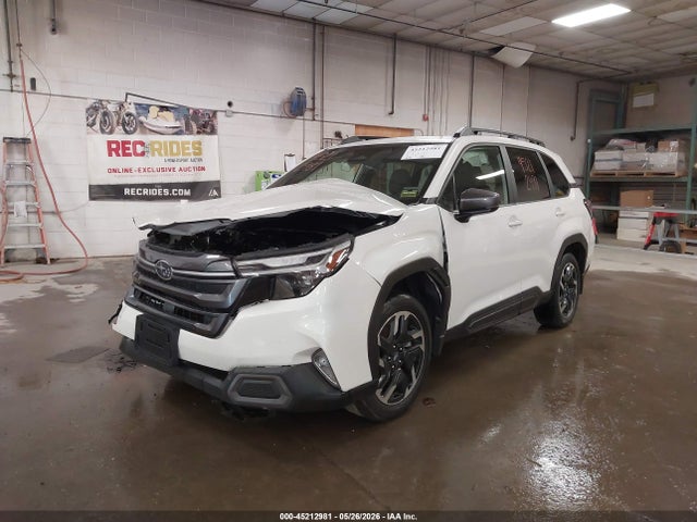 2025 Subaru Forester Limited მანქანა იყიდება აუქციონზე, vin: JF2SLDRC6SH617638, აუქციონის ნომერი: 45212981