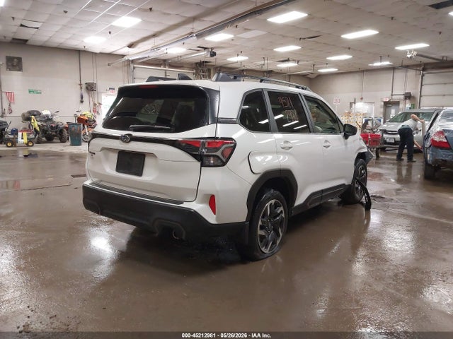 2025 Subaru Forester Limited მანქანა იყიდება აუქციონზე, vin: JF2SLDRC6SH617638, აუქციონის ნომერი: 45212981