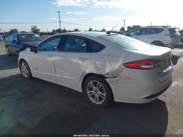 Ford Fusion Hybrid Se 2018 3FA6P0LU3JR168095 Image 3