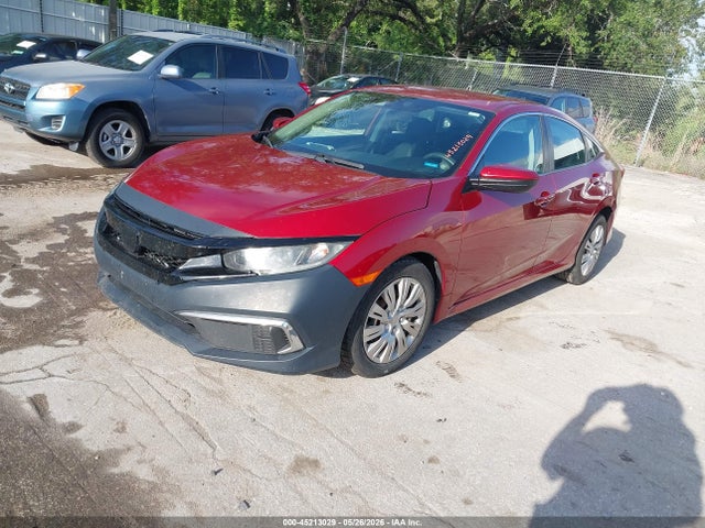 2020 Honda Civic Lx მანქანა იყიდება აუქციონზე, vin: 19XFC2F63LE009635, აუქციონის ნომერი: 45213029