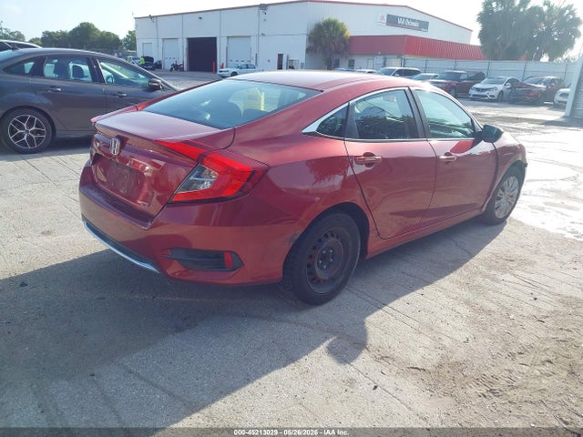 2020 Honda Civic Lx მანქანა იყიდება აუქციონზე, vin: 19XFC2F63LE009635, აუქციონის ნომერი: 45213029