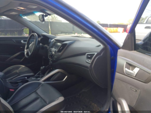 Продажа на аукционе авто 2013 Hyundai Veloster Turbo W/black, vin: KMHTC6AE9DU111948, номер лота: 45213045