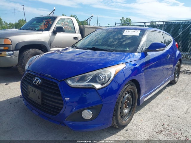 Продажа на аукционе авто 2013 Hyundai Veloster Turbo W/black, vin: KMHTC6AE9DU111948, номер лота: 45213045