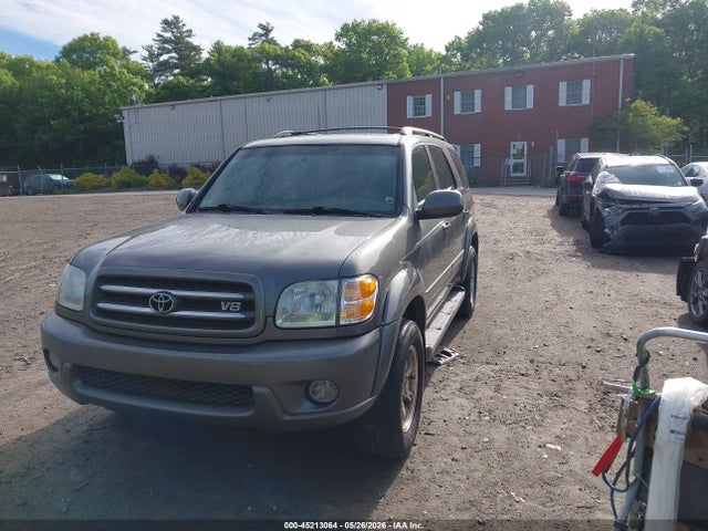 2003 Toyota Sequoia Limited V8 მანქანა იყიდება აუქციონზე, vin: 5TDBT48A73S178459, აუქციონის ნომერი: 45213064