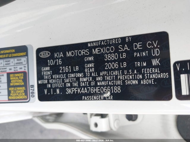 KIA FORTE LX 2017 3KPFK4A76HE066188 Image 9