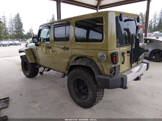 45213149 :رقم المزاد ، 1C4BJWEG9DL662324 vin ، 2013 Jeep Wrangler Unlimited Sahara مزاد بيع