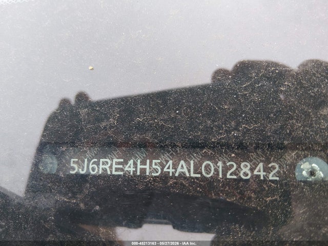 2010 Honda Cr-v Ex მანქანა იყიდება აუქციონზე, vin: 5J6RE4H54AL012842, აუქციონის ნომერი: 45213163
