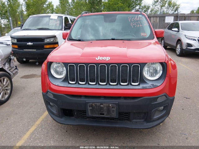 2015 Jeep Renegade Latitude მანქანა იყიდება აუქციონზე, vin: ZACCJBBT9FPB32531, აუქციონის ნომერი: 45213230