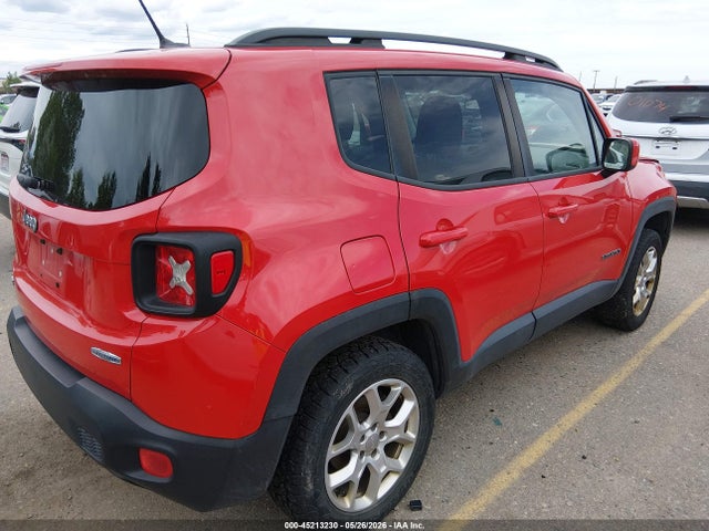 2015 Jeep Renegade Latitude მანქანა იყიდება აუქციონზე, vin: ZACCJBBT9FPB32531, აუქციონის ნომერი: 45213230