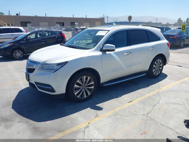 Aukcja sprzedaży 2016 Acura Mdx Technology   Acurawatch Plus Packages/technology Package, vin: 5FRYD3H47GB002693, numer aukcji: 45213234