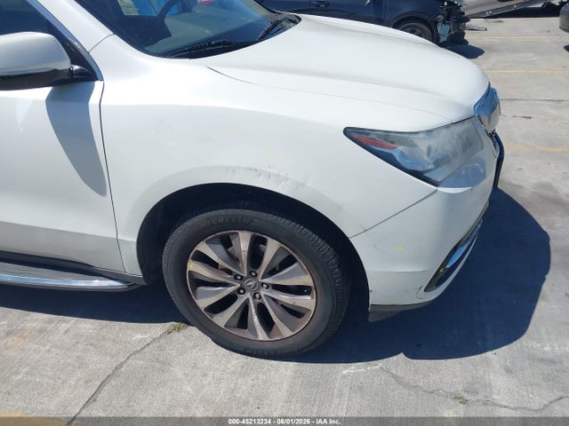 Aukcja sprzedaży 2016 Acura Mdx Technology   Acurawatch Plus Packages/technology Package, vin: 5FRYD3H47GB002693, numer aukcji: 45213234