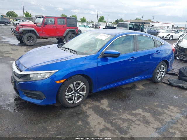 Honda Civic Lx 2016 19XFC2F51GE245584 Image 2