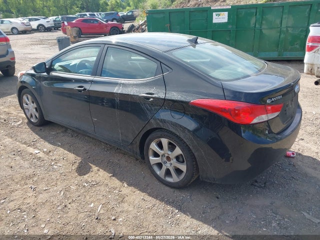 Auction sale of the 2013 Hyundai Elantra Limited, vin: KMHDH4AE5DU503402, lot number: 45213248