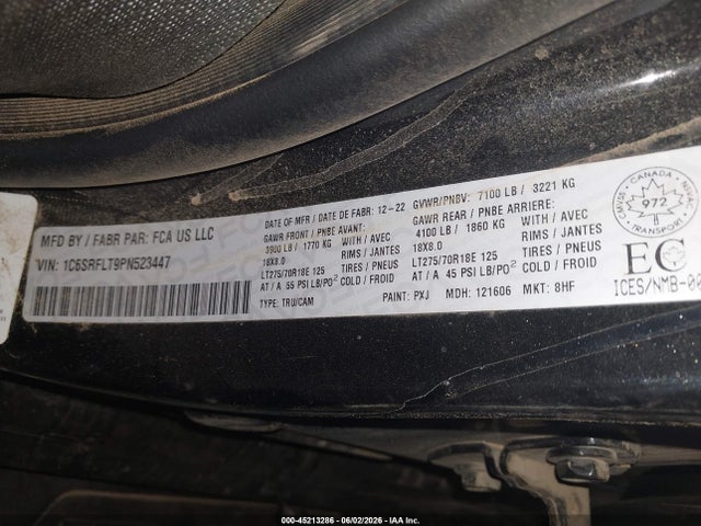 RAM 1500 Rebel 2023 1C6SRFLT9PN523447 Image 9